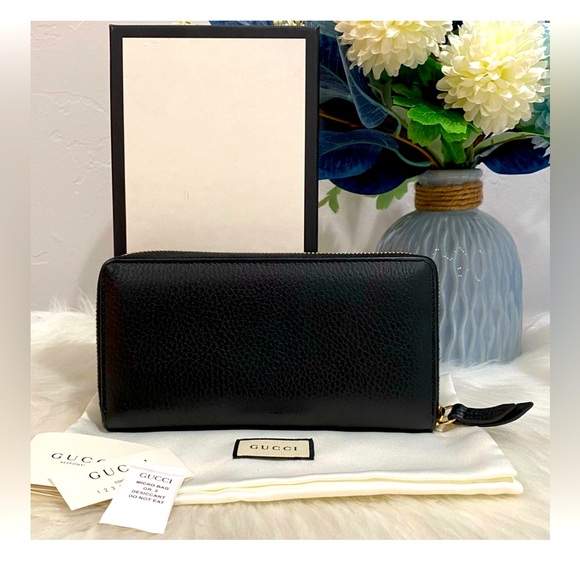 GUCCI Marmont GG Zip Around Wallet With Box & Dustbag - Picture 4 of 15